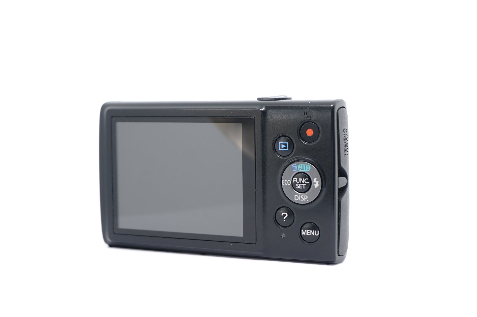Canon Black 12x Compact Digital Camera back view