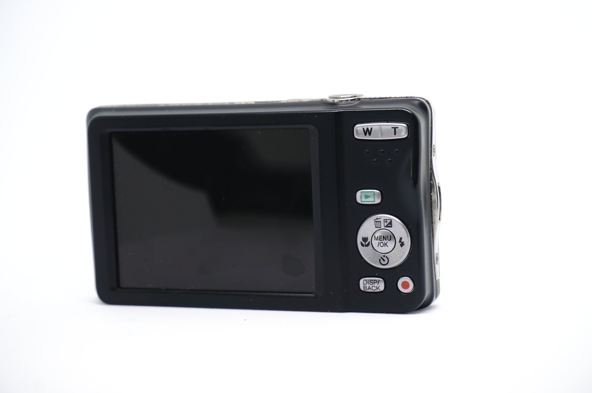 Fujifilm Black 14MP Compact Digital Camera back view