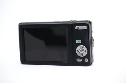 Fujifilm Black 14MP Compact Digital Camera back view