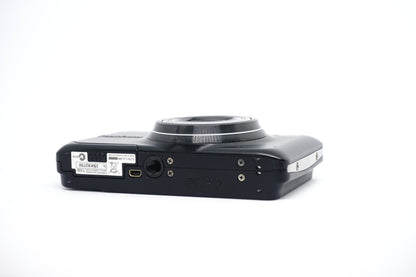 Fujifilm Black 14MP Compact Digital Camera underneath view