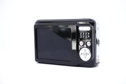 Fujifilm Black Silver-Ring 12MP Compact Digital Camera 2 back view