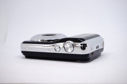 Fujifilm Black Silver-Ring 12MP Compact Digital Camera 2 top view