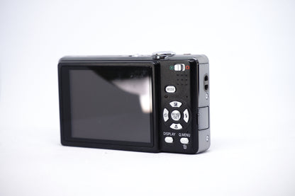 Panasonic Lumix Black 5x Compact Digital Camera back view