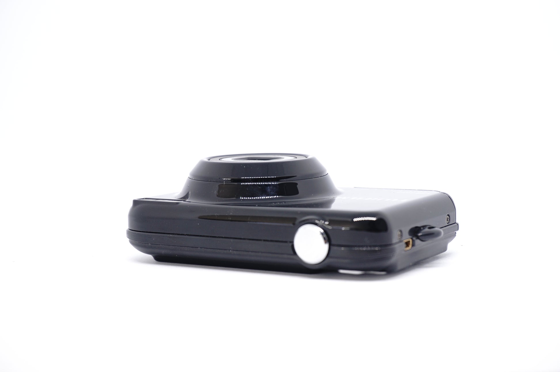 Fujifilm Black 5x Compact Digital Camera top view